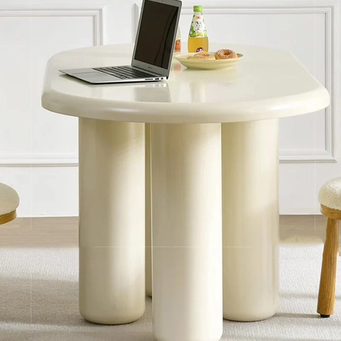 Nordic Oval Dining Table Industrial Luxury Minimalist Design Dining Table Modern Living Room Mesa Comedor Living Room Furniture