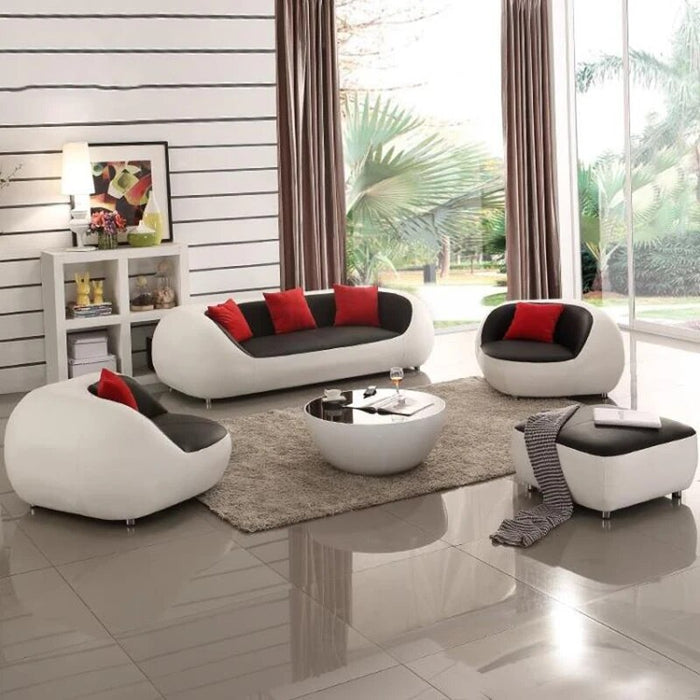 Minimalist Modern Living Room Sofa Luxury Leather Lounge Recliner Garden Sets Sectional Corner Sofa Divano Nordic Furniture
