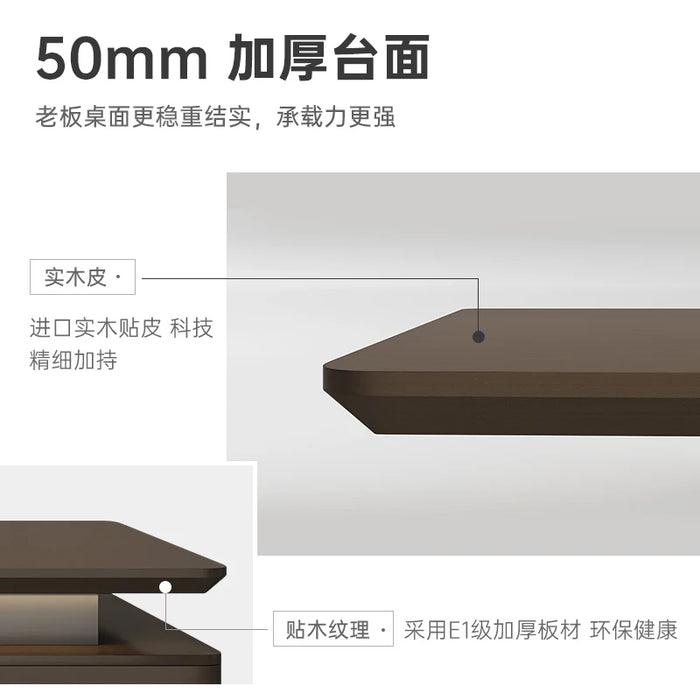 Office Furniture Boss Executive Desk Special Shaped Table