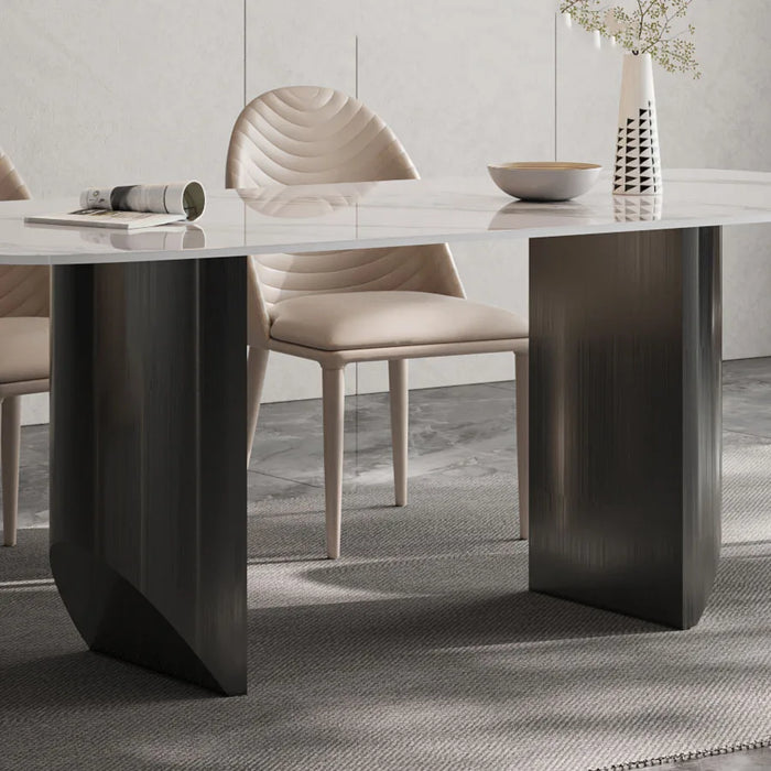 Luxury Modern Dining Table Set Console Elegant Living Room Coffee Table Space Savers Tavolo Pranzo Allungabile Furniture TY20XP