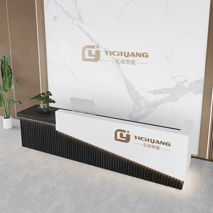 Office Club Reception Desks Service Pulpit Podium Commercial Reception Desks Standing Mostrador Recepcion Minimalist Furniture
