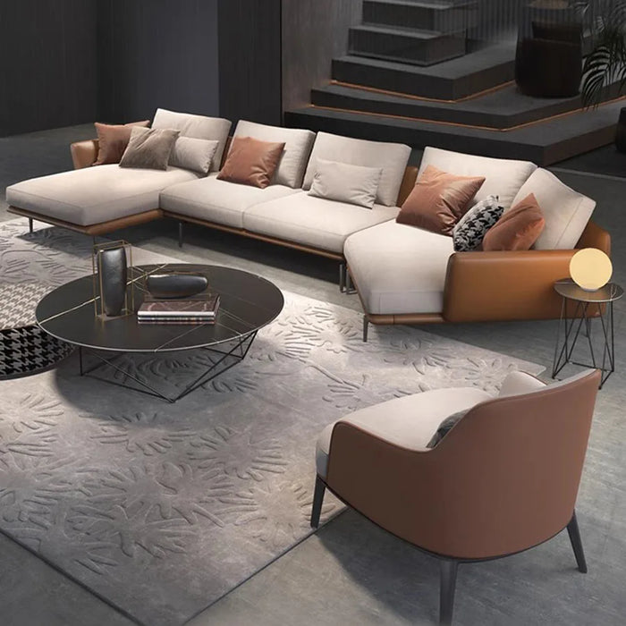 Modern Sectional Living Room Sofas Furniture Europe Luxury Living Room Sofas Beds Leather Confort Recliner Chaises House Stuff