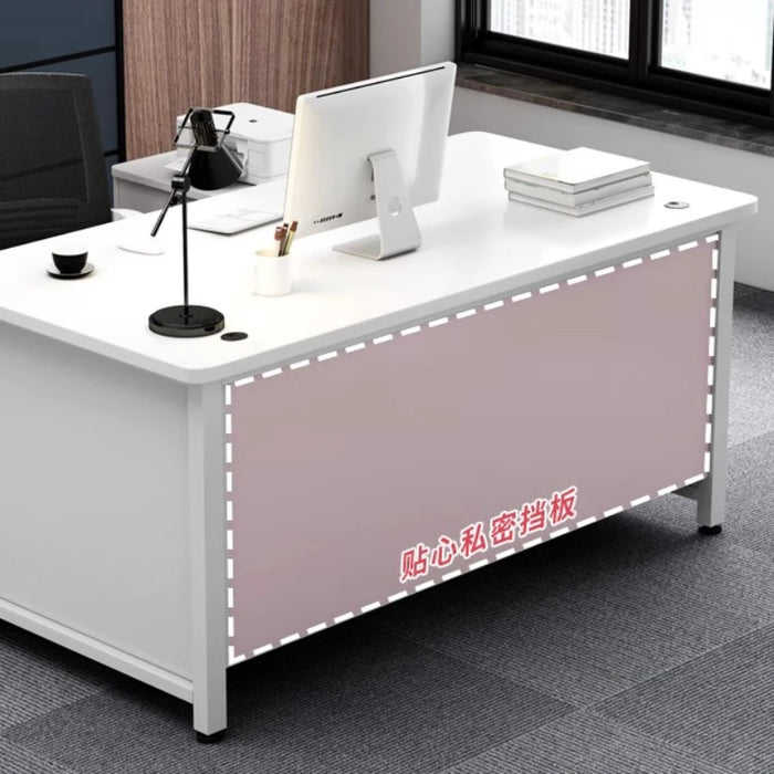 Corner Boss Office Desks Simplicity Easy Modern Computer Employee Office Desks Combination Desktop Escritorios Furniture QF50OD