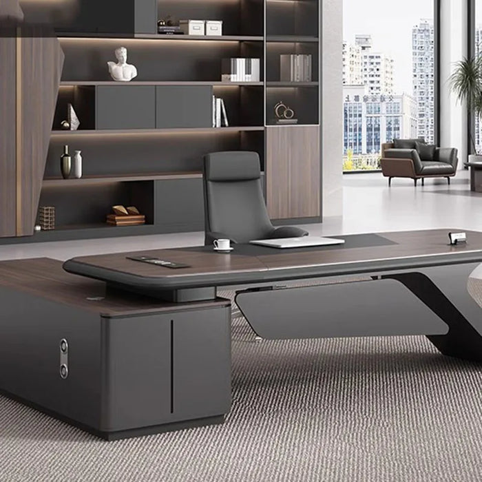 Modern CEO Office Desks Executive Minimalist Combination Desks Chairs Manager Chairman Mesas De Computador Office Furniture