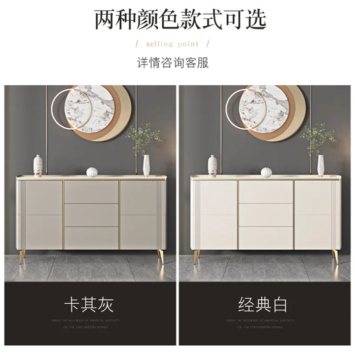 Light luxury tea cabinet Modern simple household wall storage cabinet sofa storage cabinet partition cabinet