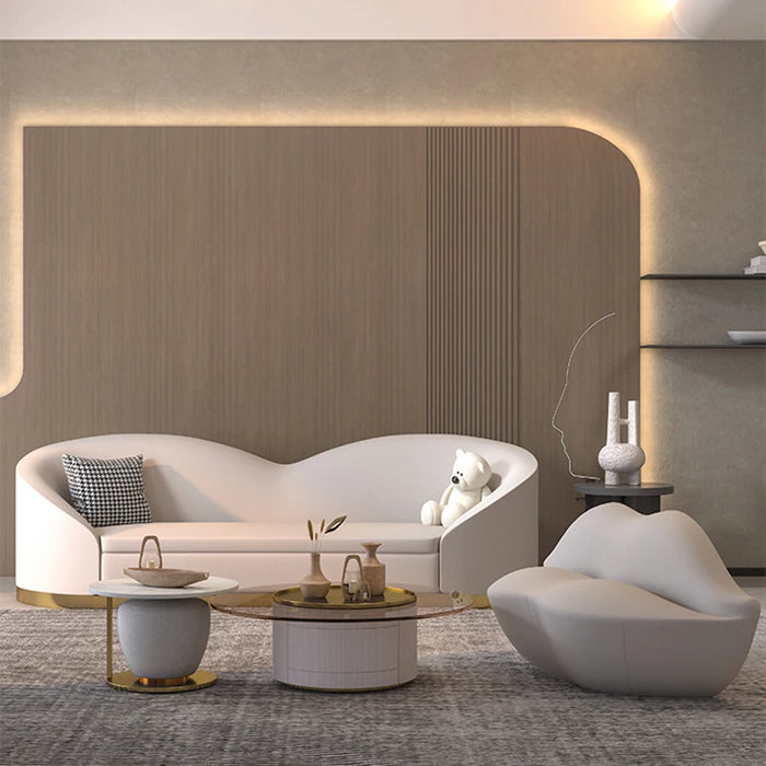 Customized Designer Sofa Luxury Floor Italiano High Quality High Quality Couch Ergonomic Large European Muebles Home Decoration