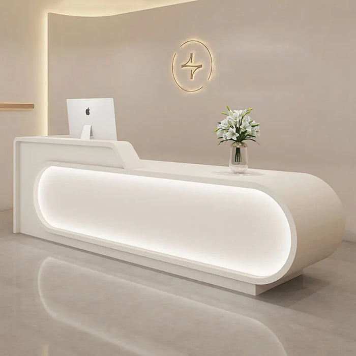 Cashier Lectern Bar Counter Reception Restaurant Tables Bar Cash Register Modern Office Desk White Receptionist Bureau Furniture