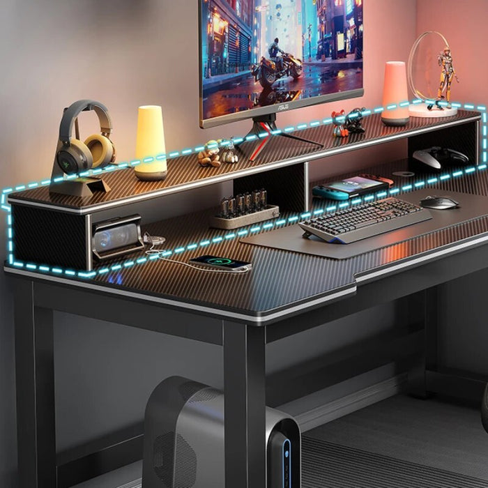 Shelf Game Office Desks Bedroom Single Modern Simplicity Office Desks Write Table Escritorio Ordenador Work Furniture QF50OD
