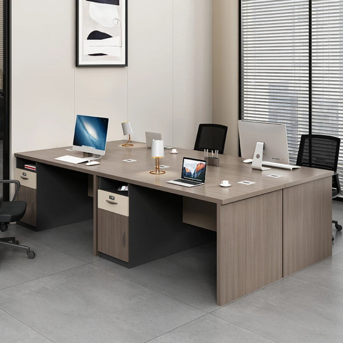 Executive Drawers Work Desk Reception Gadgets Write Modern Study Table Standing Makeup Escritorio Habitacion Furniture HD50WD