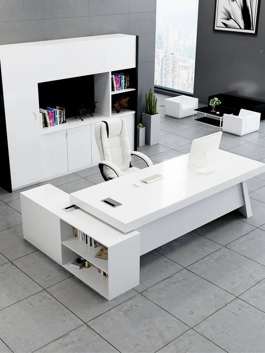 Manager's Desk President's Simple and Modern Slab Office Furniture Desk