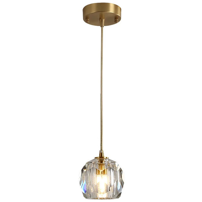 Modern Minimalist Crystal Restaurant Chandelier with Three Rotating Staircases, Long Chandelier, Household Dining Table Light