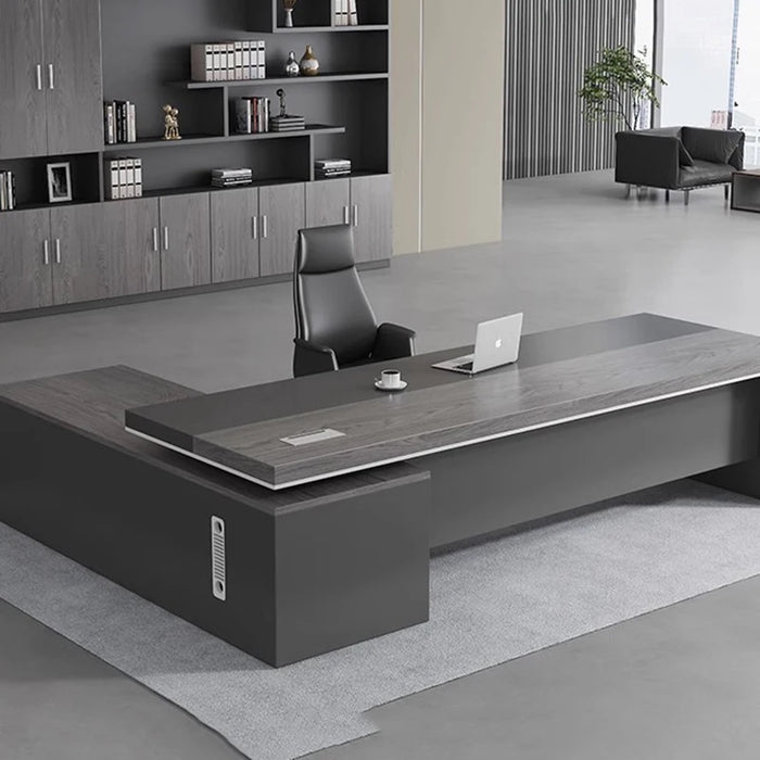 Boss Office Desk Combination Manager Supervisor Desk Designer Storage Business Minimalist Modern CEO Desk Office Furniture