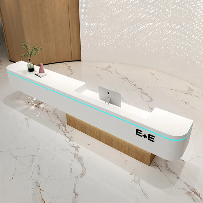 Modern Office Front Desk Beauty Salon Hotel Clinic Spa Reception Desk Supermarket Beauty Mostrador Recepcion Shop Furniture
