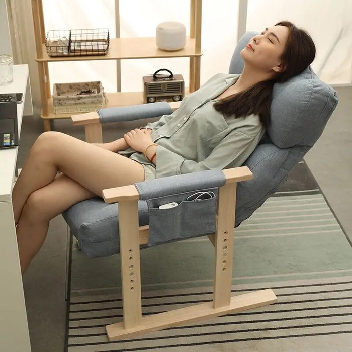Furniture Lying Reclining Chair Computer Chair Home Chaise Lounge Dormitory Desk Office Single Arm Chair Bedroom Couch Sofas Bed