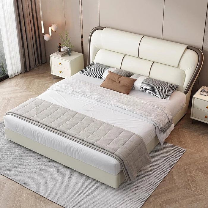 Luxury Queen Kids Double Bed Nordic High End Headboard Twin Double Bed Girl Sleeping Cama De Casal Furniture For Bedroom