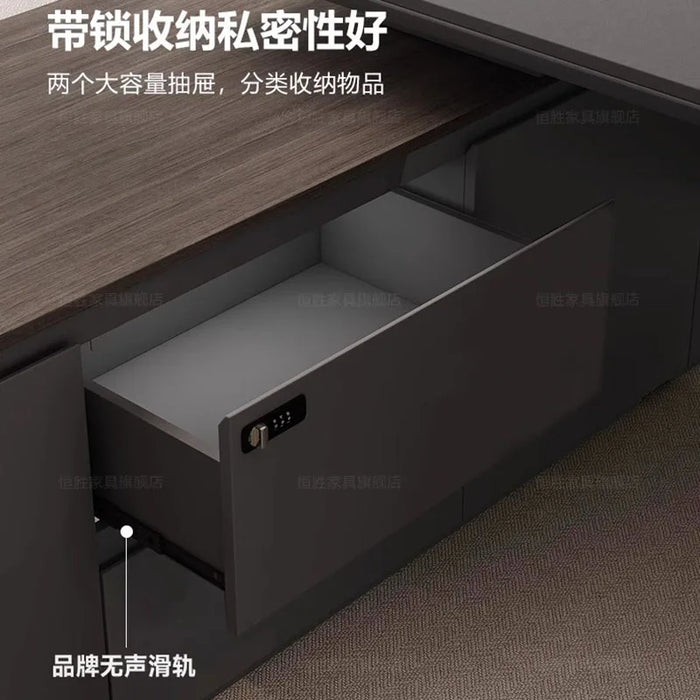 Modern Study Office Desks Desktops Executive Computer L Shaped Corner Reception Monitor Table Scrivania Gaming Desk Supplies