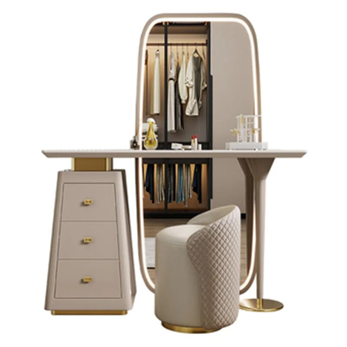 Charm Classic Dressing Table Multifunctional Woman Drawer Dressing Table Nordic Makeup Table Coiffeuses De Chambre Furniture
