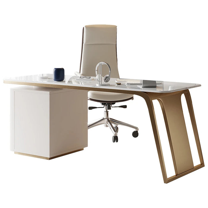 Standing Executive Workstation Computer Desktop Conference Office Desks Work Meeting Scrivania Con Cassetti Office Furniture
