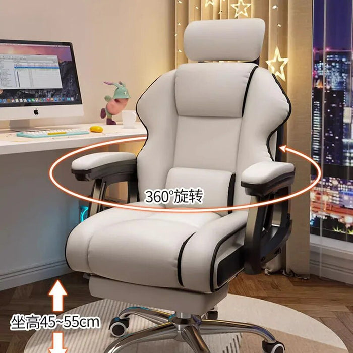 Gaming Wheels Ergonomic Office Chair Glides Comfy Luxury Office Chair Computer Boys Aesthetic Sillas De Oficina Decoration