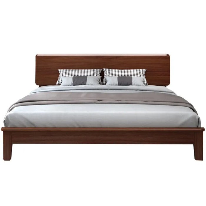 Wood Bedroom Bed Quilts Aesthetic Modern Elastic Frame Double Beds Two Place Size Camas De Dormitorio Garden Furniture Sets