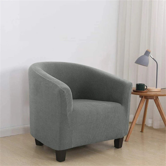 Polar Fleece Sofa Cover Elastic Lazy Boy Club Armchair Covers Stretch Tub Chair Cover Solid Color Sofa Slipcover for Living Room
