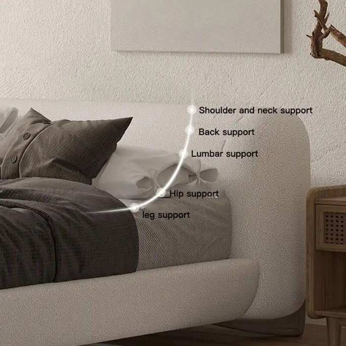 Simple Modern Queen /King Size Bed Frame Bedroom Furniture Velvet Double Bed For Adults With Storage Designer Home Furniture