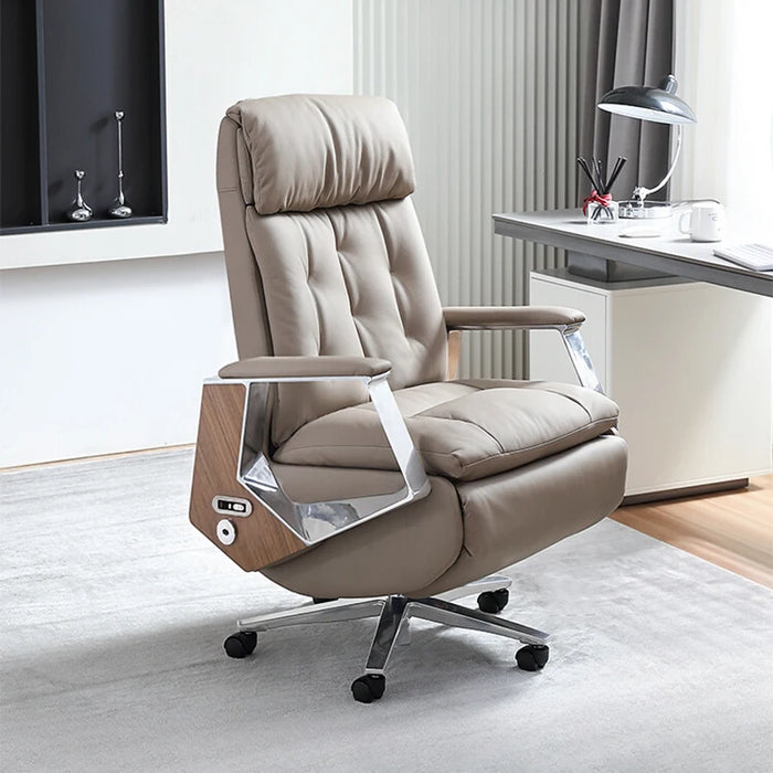 Luxury Living Room Office Chair Leather Computer Rolling Modern Office Chair Massage Gaming Silla De Oficina Bedroom Furniture