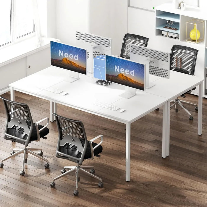 Need 70.8 Inch Executive Office Desk, Large Stylish Computer Desk, Simple Study Writing Desk, Workstation Business Furniture