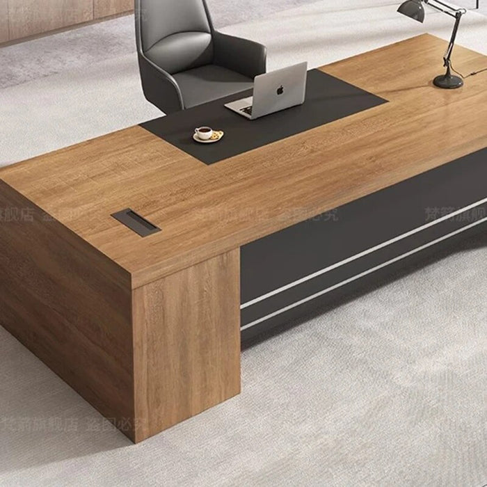 Storage Corner Office Desk Executive Secretary Conference Setup Computer Desks Standing Floor Mesa De Computador Home Furniture