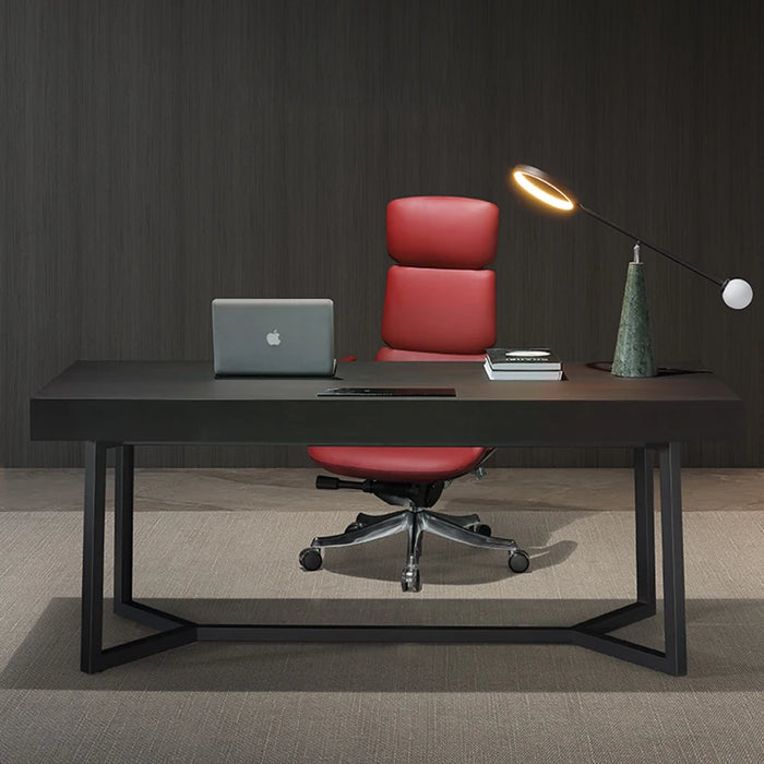 Designer Minimalist Boss Office Desk Italian Wood Solid Ideas Modern Computer Desk Tables Studio Moveis Para Casa Furniture