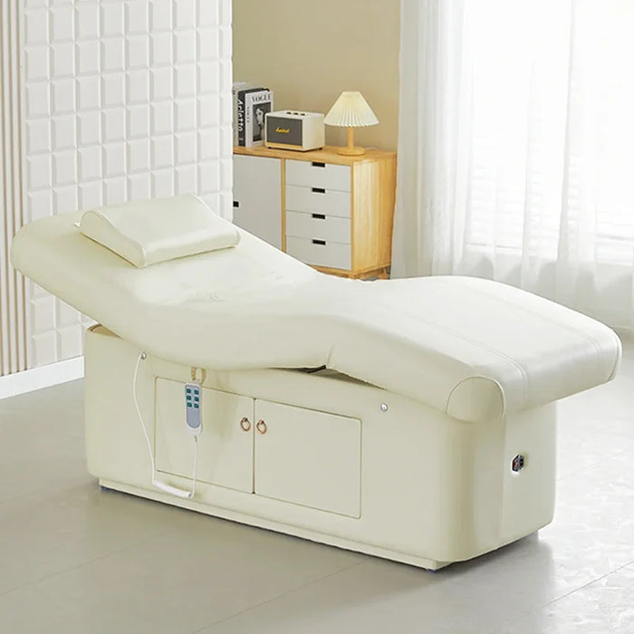 Latex Electric Massage Tables Cosmetology Dedicated Multifunctional Heating Massage Table Camilla Masaje Beauty Furniture QF50MT