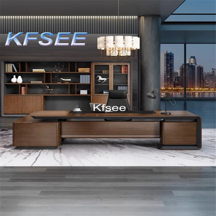 Kfsee 1Pcs A Set Prodgf Computer 240cm length Boss Office Table