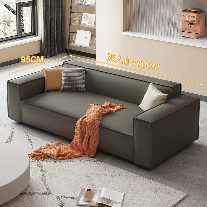Nordic Living Room Sofas Leather Luxury Design Floor Lounge Sofa Sleeper Individual Couch Set Sofy Do Salonu Home Furniture