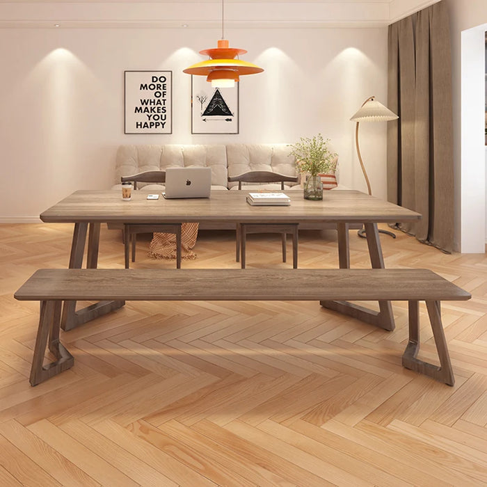Luxury Wood Dinner Table Console Center Dining Room Table Chair Set Conference Nordic Mesa De Comedor Kitchen Furniture SQC