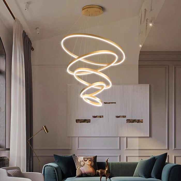 Nordic home decor dining room Pendant lamp lights indoor lighting stair lamp hanging light chandelier lamps for living room