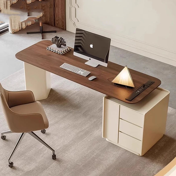 Drawers Modern Executive Desk Workstation Desktop Study Office Desk Computer Writing Escritorios De Oficina Office Furniture