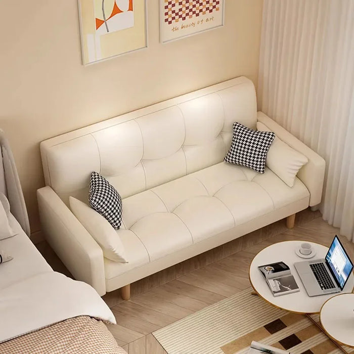 Folding Cozy Lazy Sofa Chair Soft Nordic White Puffs Living Room Sofas Recliner Modern Lounge Sofy Do Salonu Furniture Couch