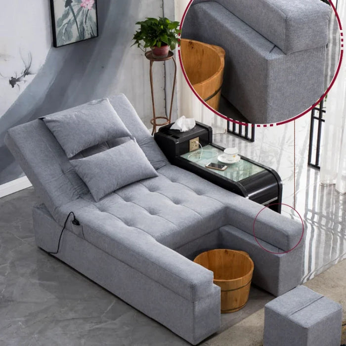 Spa Adjustable Pedicure Chairs Luxury Ergonomic Nail Salon Massage Pedicure Chairs Professional Poltrone Salon Furniture MR50PC