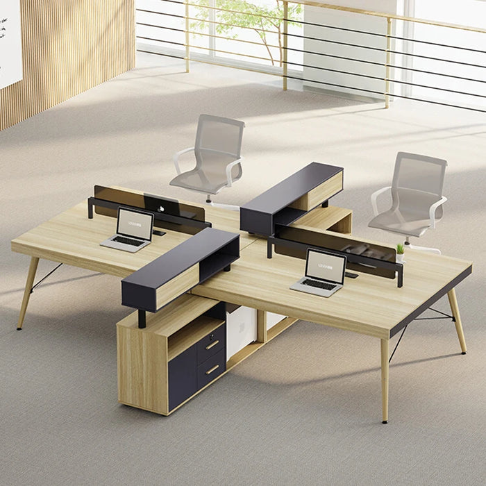 Wooden Boss Office Desk Fashion Professional Storage Modern Designer Computer Desk Tables Drawers Moveis Para Casa Furniture