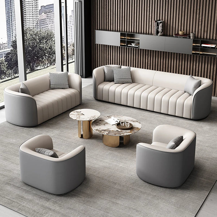 L Shape EuropeanTwo Seat Sofas Classic Floor Grande Living Room Sofa Waterproof Nordic Stylecanape Paresseux Bedroom Funiture