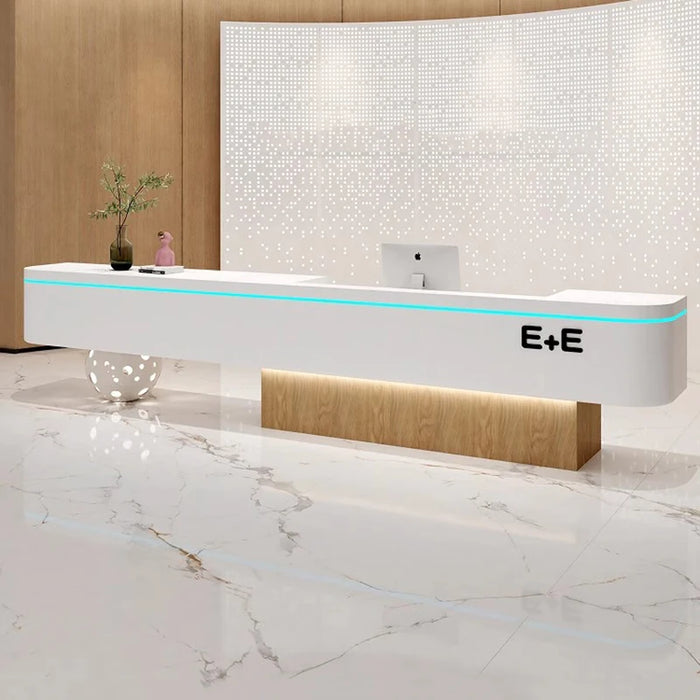 Modern Office Front Desk Beauty Salon Hotel Clinic Spa Reception Desk Supermarket Beauty Mostrador Recepcion Shop Furniture