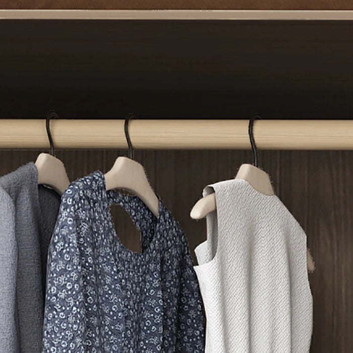 Clothe Organizer Hooks Wardrobe Rack Shoe Luxury Verticle Divider Living Room Wooden Mobili Per La Casa Home Furnitures