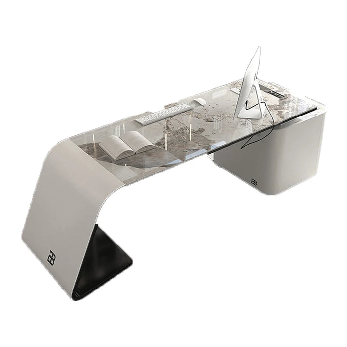 Study Computer Desk Organizer Standing Modern Writing L Shaped Office Desk Vanity Drawers Mesa De Escritorio Desk Accessories