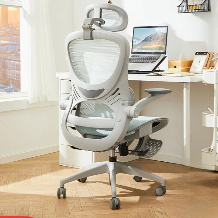 Ergonomic Comfy Office Chair Computer Recliner Minimalist Swivel Lifting Office Chair Household Stoelen Bedroom Furniture WZ50OC
