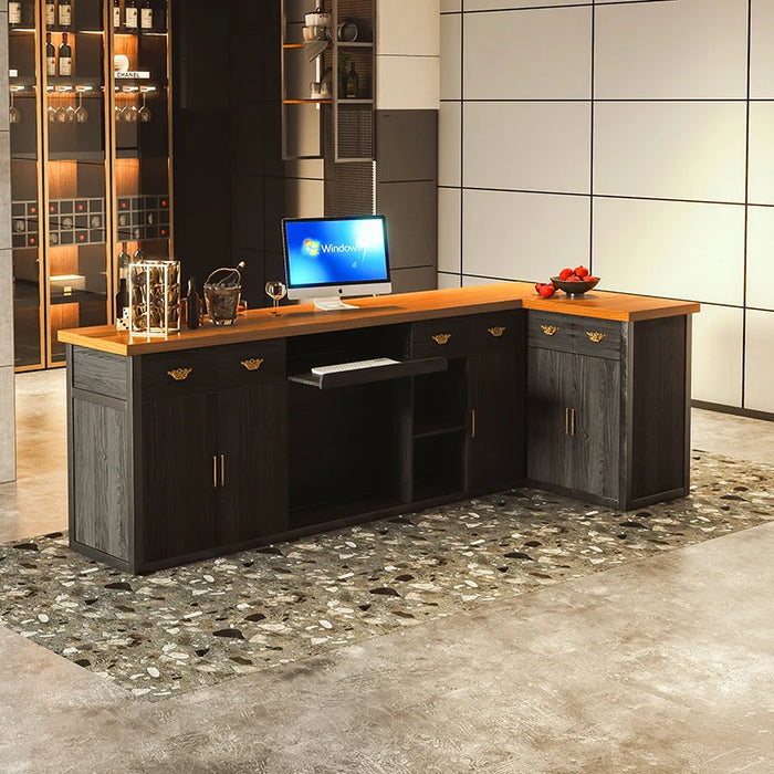 Salon Hotel Reception Desks Beauty Modern Executive Office Bar Counter Restaurant Comptoir De Caisse Boutique Shop Furniture