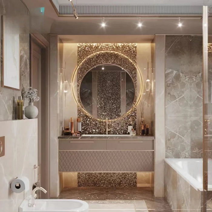 Light luxury modern simple slate bathroom cabinet combination toilet washbasin sink sink washbasin sink vanity customization