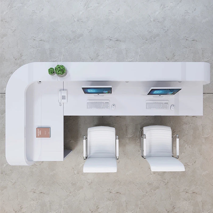 Standing Cash Reception Desk Drawer Nails Supermarket Counter Reception Desks Front Hotel Comptoir Coiffeur Home Bar Furniture