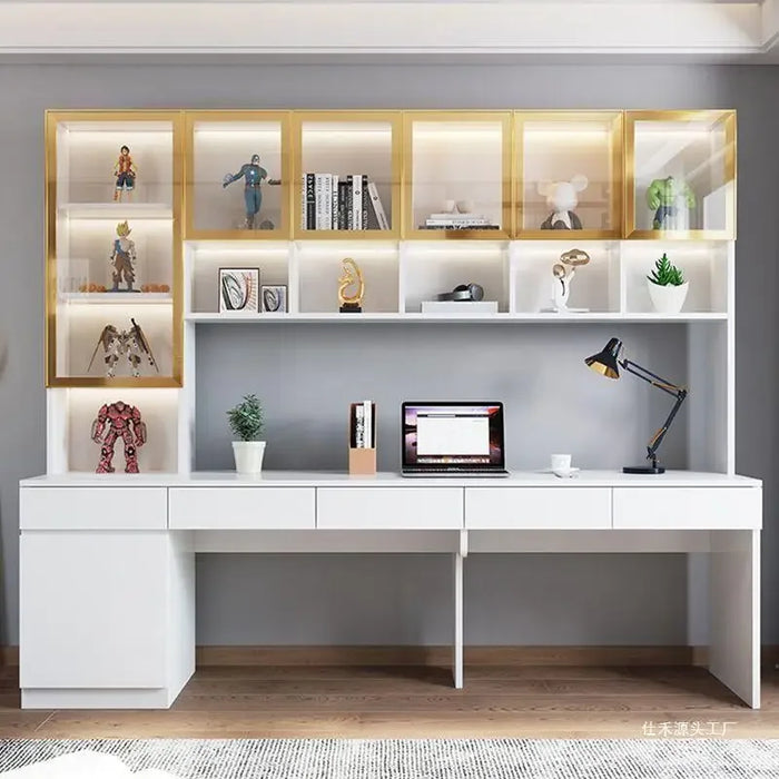Integrated Write Office Desks Bookshelf Household Bedroom Desktop Computer Office Desks Bureau Meuble Working Equipment QF50OD