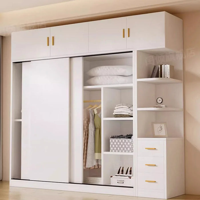 Luxurious Drawer Wardrobe Modern Heavy Duty Multifunction Storage Wardrobe Organizer Bedroom Rangement Chambre Home Furniture