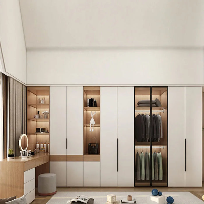 Clothes Bedroom Wardrobe Modular Cabinet Binders Hangers Organizers Wardrobe Display Meuble De Rangement Home Furniture HDH